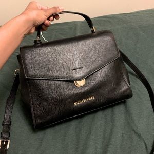 Michael Kors - Black Front Clasp Satchel